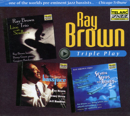 RAY BROWN TRIO: TRIPLE PLAY (3 CDS)