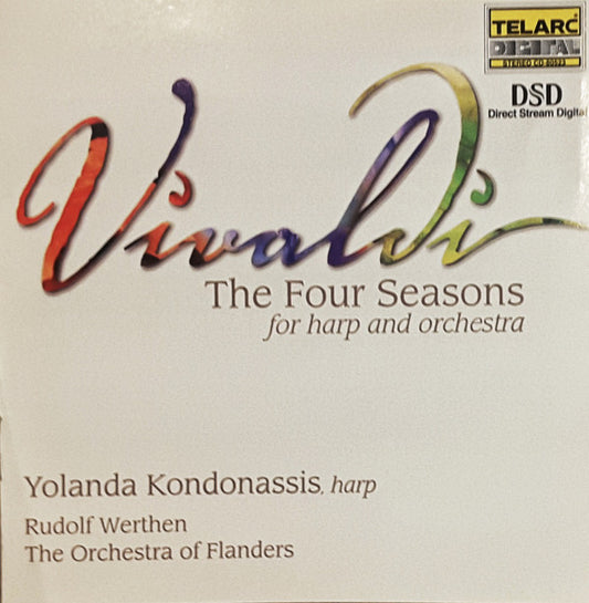 VIVALDI: THE FOUR SEASONS FOR HARP AND ORCHESTRA; BACH: SUITE FOR LUTE - Yolanda Kondonassis, The Orchestra of Flanders