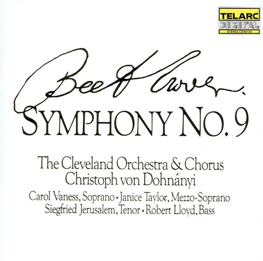 BEETHOVEN: SYMPHONY NO. 9 - Dohnanyi, Cleveland Orchestra