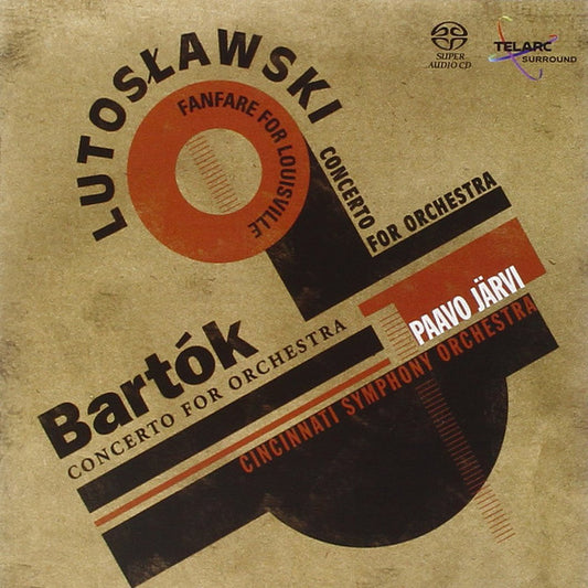 BARTOK & LUTOSLAWSKI: Concertos For Orchestra - Paavo Jarvi, Cincinnati Symphony Orchestra (Hybrid SACD)