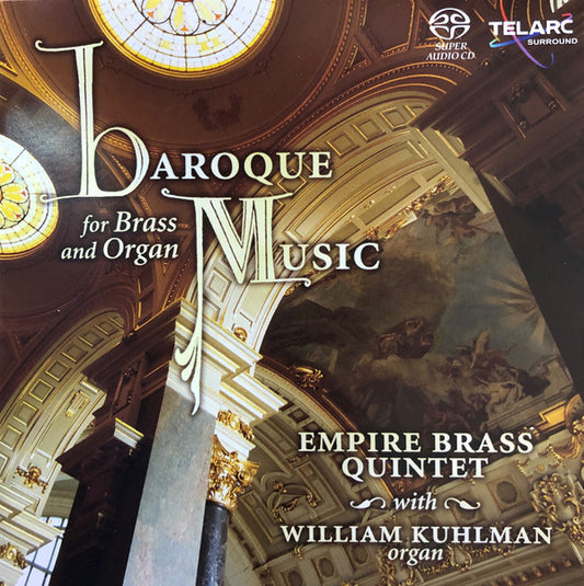 BAROQUE MUSIC FOR BRASS AND ORGAN (PURCELL / BACH / HAENDEL / CAMPRA) - EMPIRE BRASS (HYBRID SACD)