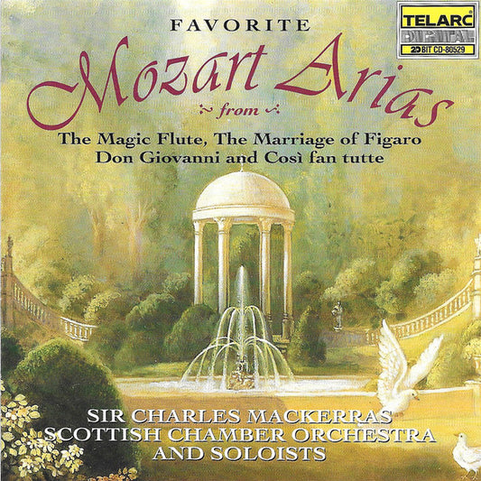 MOZART: FAVORITE ARIAS from Don Giovanni, Marriage of Figaro, Cosi fan Tutte & The Magic Flute - Lott, Focile, Hadley, Anderson, Hendricks, Mackerras, Scottish National Orchestra