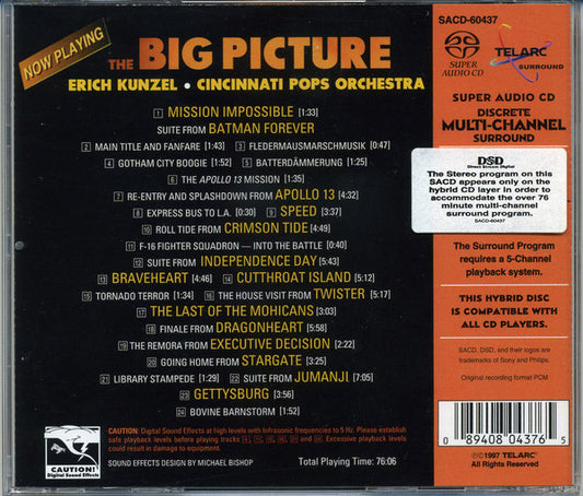 The Big Picture - Erich Kunzel & Cincinnati Pops Orchestra (Hybrid SACD)