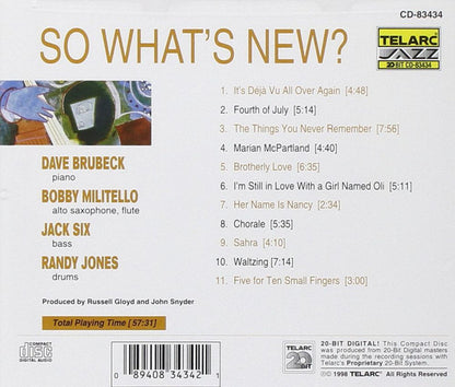 DAVE BRUBECK QUARTET: SO WHAT'S NEW?