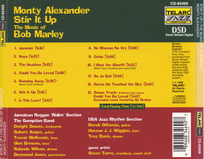 MONTY ALEXANDER: STIR IT UP - The Music of Bob Marley