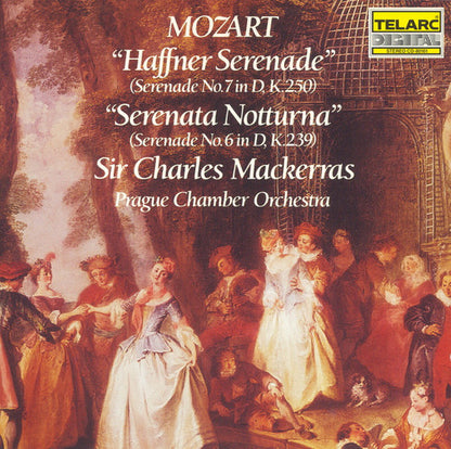 MOZART: "HAFFNER" SERENADE, SERENATA NOTTURNA - Charles Mackerras, Prague Chamber Symphony