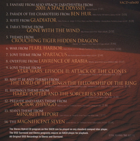 EPICS - Erich Kunzel, Cincinnati Pops Orchestra (Hybrid SACD)