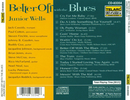 JUNIOR WELLS: BETTER OFF WITH THE BLUES
