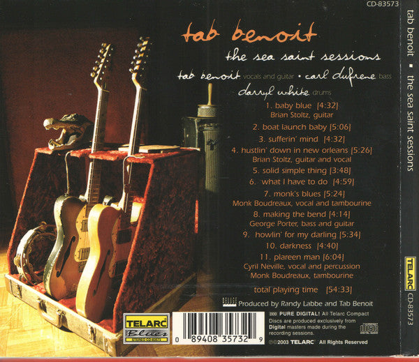 TAB BENOIT: THE SEA SAINT SESSIONS