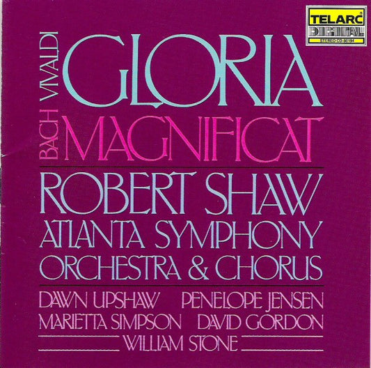 BACH: MAGNIFICAT; VIVALDI: GLORIA - Robert Shaw, Dawn Upshaw, Atlanta Symphony Orchestra