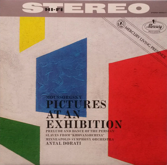 MUSSORGSKY: PICTURES AT AN EXHIBITION; KHOVANSHCHINA - ANTAL DORATI, MINNEAPOLIS SYMPHONY ORCHESTRA (180 GRAM VINYL LP)