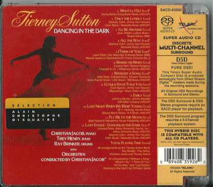TIERNEY SUTTON: DANCING IN THE DARK - Inspired by the Music of Frank Sinatra (Hybrid SACD)