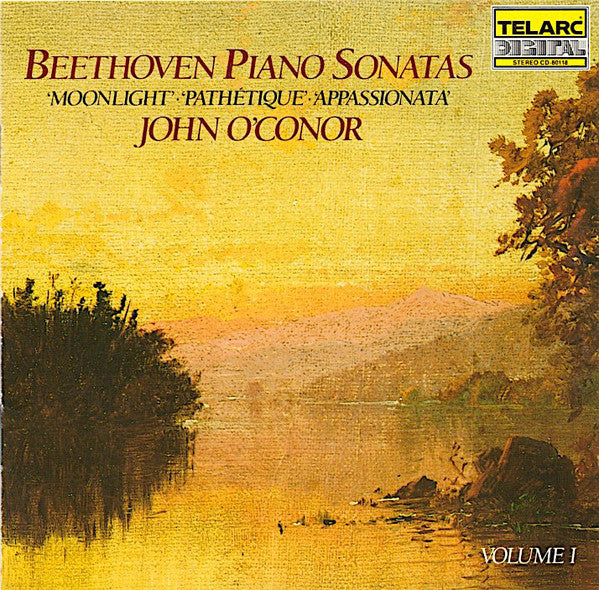 BEETHOVEN: PIANO SONATAS VOL. 1 (No. 8 "Pathetique", No. 14 "Moonlight", No. 23 "Apassionata") - John O'Conor