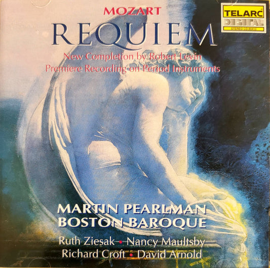 MOZART: REQUIEM (Levin Edition) - Pearlman, Boston Baroque
