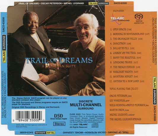 OSCAR PETERSON & MICHEL LEGRAND: TRAIL OF DREAMS SUITE (HYBRID SACD)