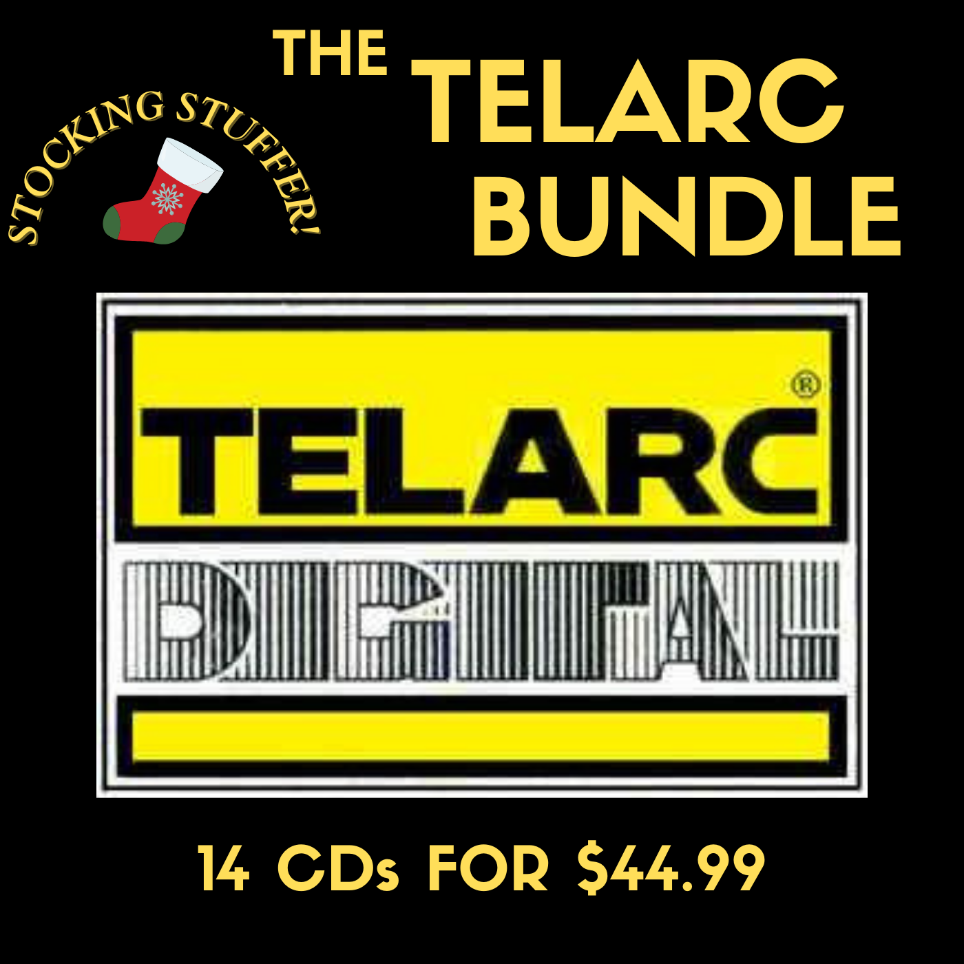 STOCKING STUFFER: THE TELARC BUNDLE: 14 CDS