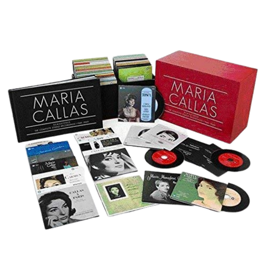 MARIA CALLAS: Complete Studio Recordings (Original Jackets)