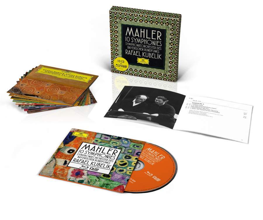 MAHLER: 10 SYMPHONIES - KUBELIK, Symphonieorchester des