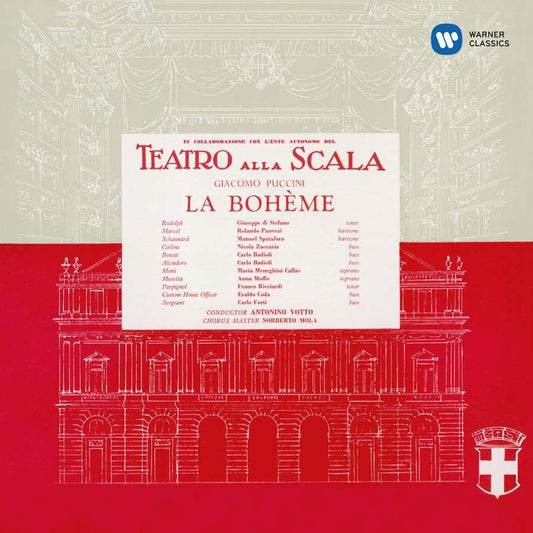PUCCINI: La Boheme - Callas, di Stefano, Panerai, Orchestra and Chorus of La Scala Milan, Votto (2 CDs)