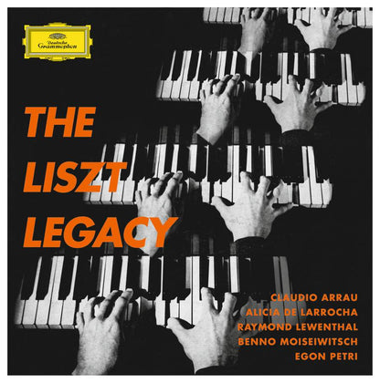 THE LISZT LEGACY - ARRAU, DE LARROCHA, LEWENTHAL, MOISEIWITCH, PETRI (10 CDs)