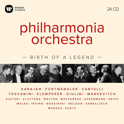 THE PHILHARMONIA - THE BIRTH OF A LEGEND (24 CDS)