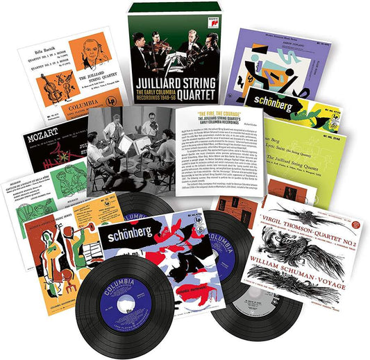 JUILLIARD STRING QUARTET: THE EARLY RECORDINGS (16 CDS)