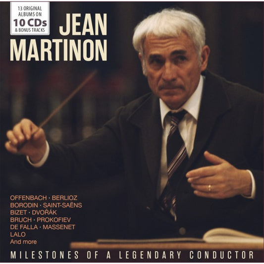 JEAN MARTINON: MILESTONES OF A LEGENDARY CONDUCTOR (10 CDS)