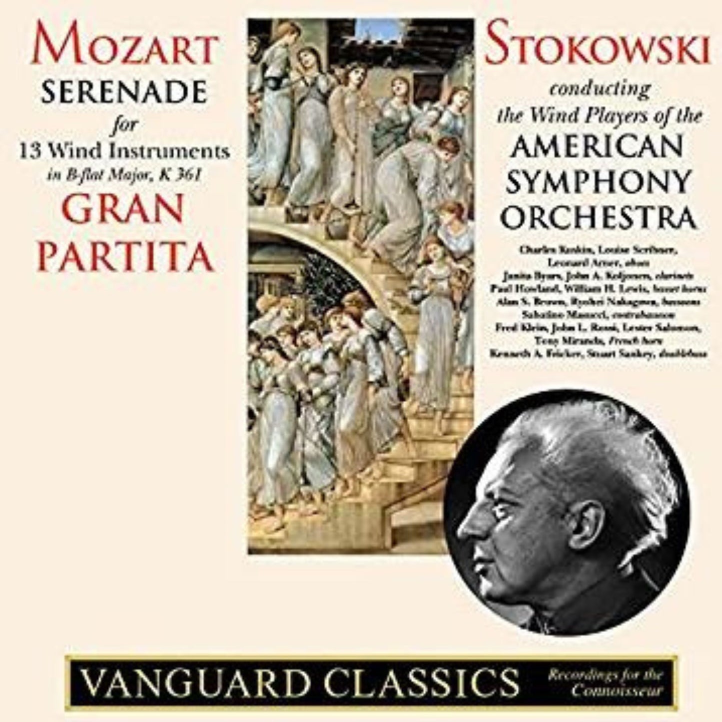 MOZART: SERENADE FOR 13 INSTRUMENTS, K. 361 "GRAN PARTITA" - LEOPOLD STOKOWSKI, WIND PLAYERS OF THE AMERICAN SYMPHONY (DIGITAL DOWNLOAD)