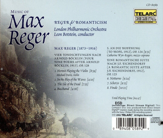 REGER & ROMANTICISM - Leon Botstein, London Philharmonic Orchestra