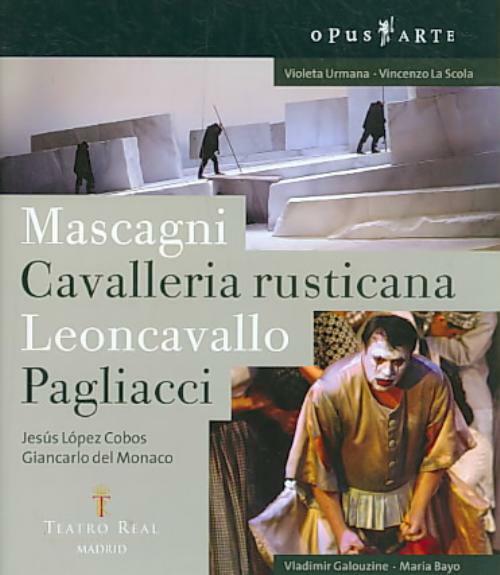 MASCAGNI & LEONCAVALLO: Cavalleria Rusticana & Pagliacci - Teatro Real di Liceu, Jesus Lopez Coboz (BluRay DVD)