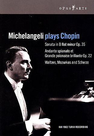 CHOPIN: Michelangeli plays Chopin (DVD)
