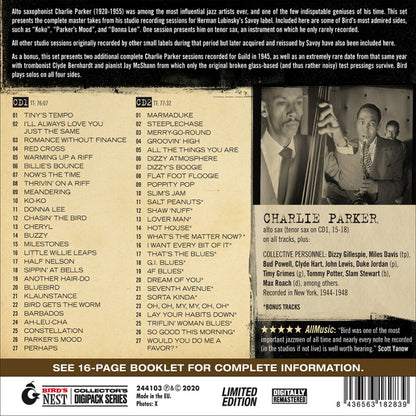 CHARLIE PARKER: THE COMPLETE SAVOY MASTERS (2 CDS)